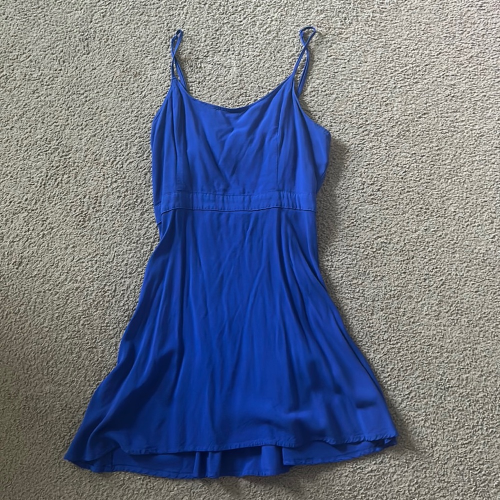 AMERICAN EAGLE SUMMER DRESS BLUE XS